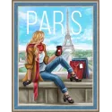 Diamant Malerei Set Morgen in Paris Größe: 30х40 cm AZ-1575