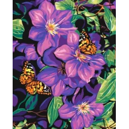 SALE (Discontinued) Diamond Painting Kit Lilac Bouquet 40х50 cm AZ-1133