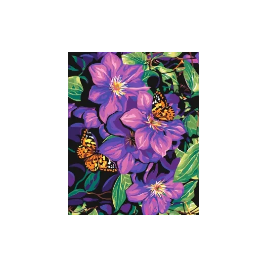 (Discontinué) Kit de peinture diamant Bouquet Lilas 40х50 cm AZ-1133