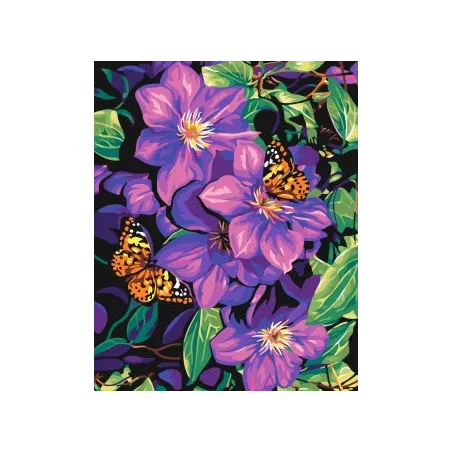 (Discontinué) Kit de peinture diamant Bouquet Lilas 40х50 cm AZ-1133