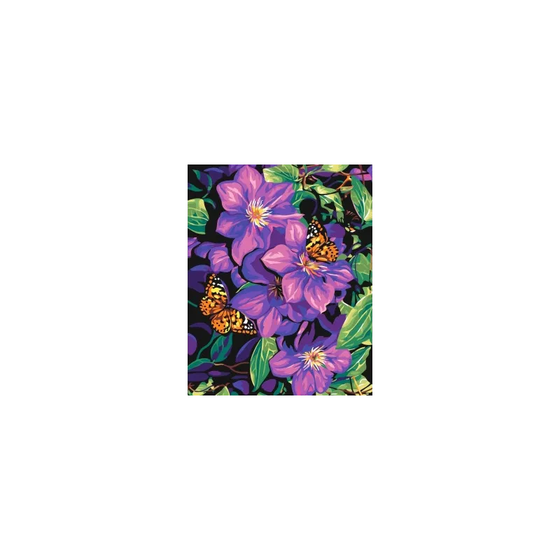 (Discontinué) Kit de peinture diamant Bouquet Lilas 40х50 cm AZ-1133