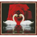 Kit de peinture diamant Dévotion Cygne 50x55 cm AZ-421