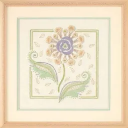 Texturierte Blume D1540