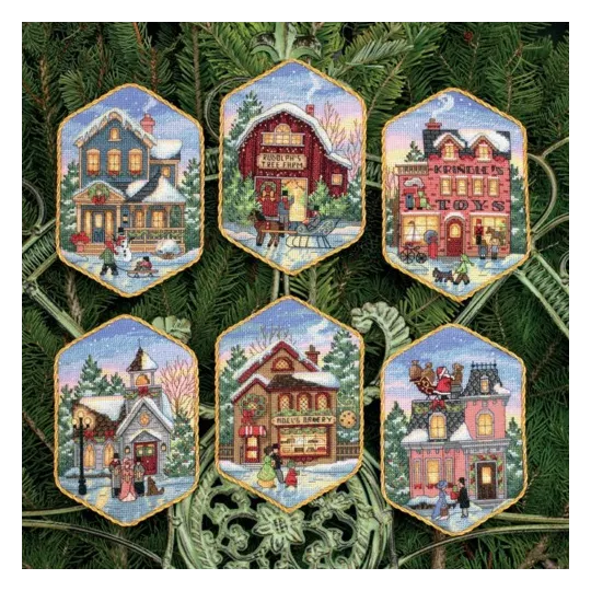 Schmuck Weihnachtsdorf D08785