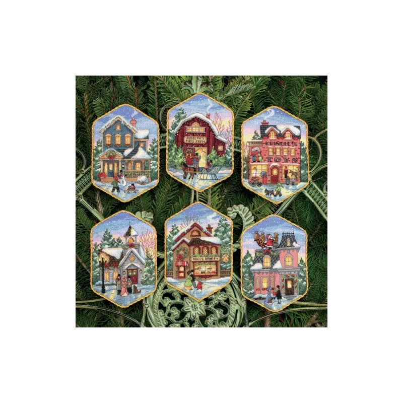 Schmuck Weihnachtsdorf D08785