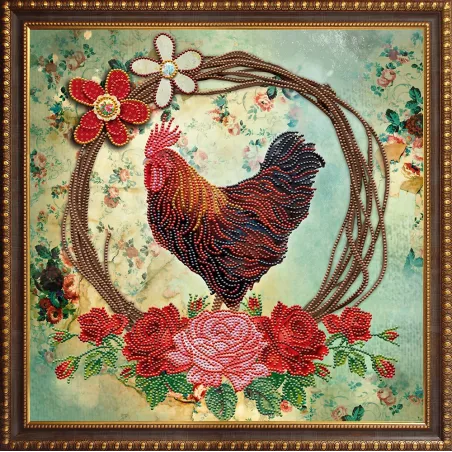 AUSVERKAUF (D) Diamant Malerei-Set Alshteir 40х40 cm AZ-3005