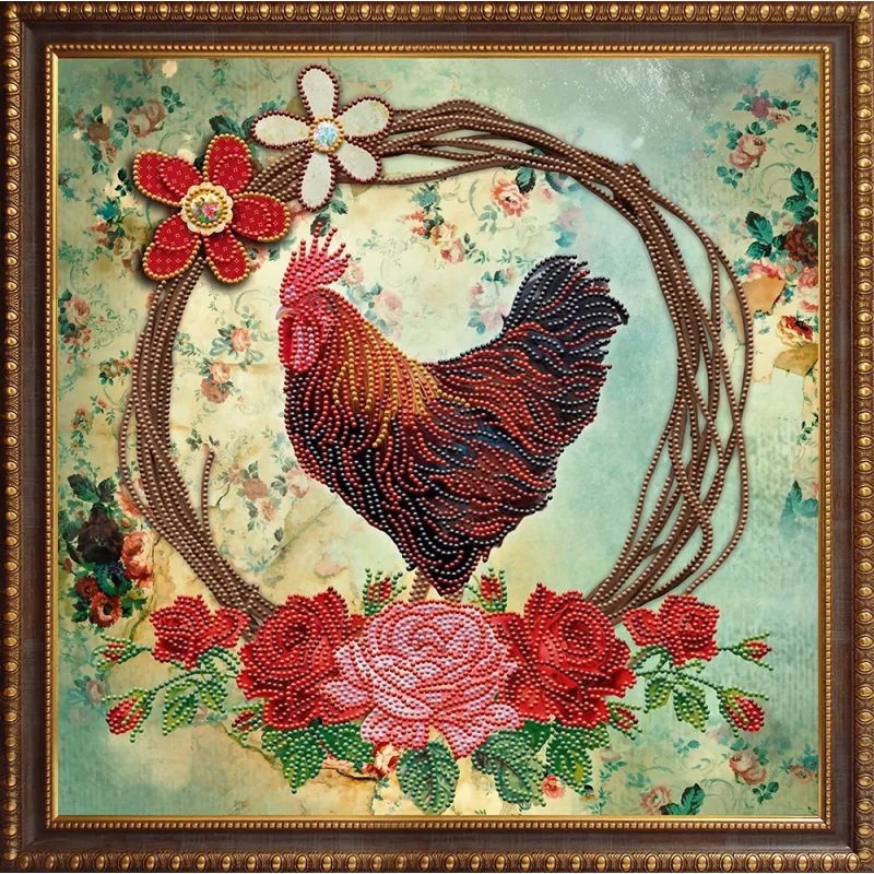 AUSVERKAUF (D) Diamant Malerei-Set Alshteir 40х40 cm AZ-3005