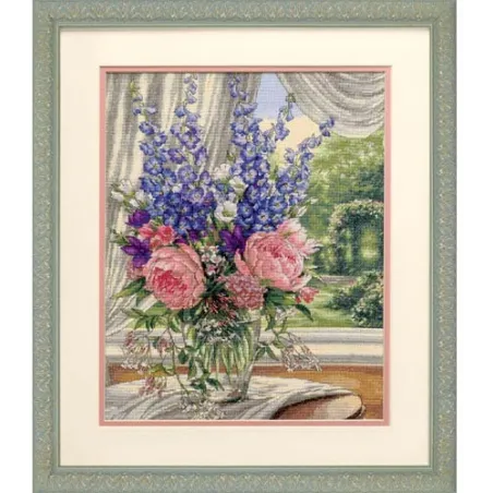 Pivoines et Delphiniums D35257