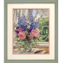 Pivoines et Delphiniums D35257