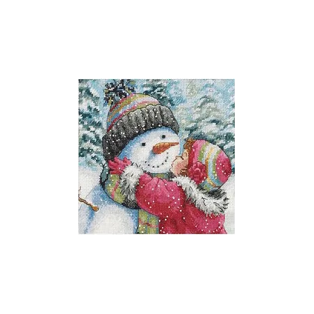 Ein Kuss für Schneemann D70-08833