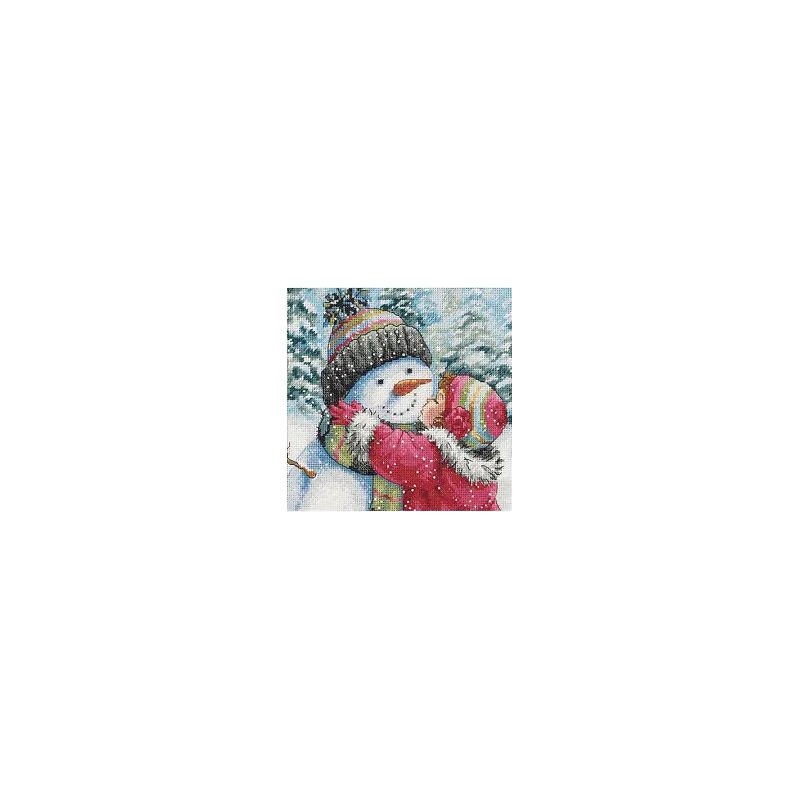 Ein Kuss für Schneemann D70-08833