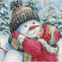 Ein Kuss für Schneemann D70-08833