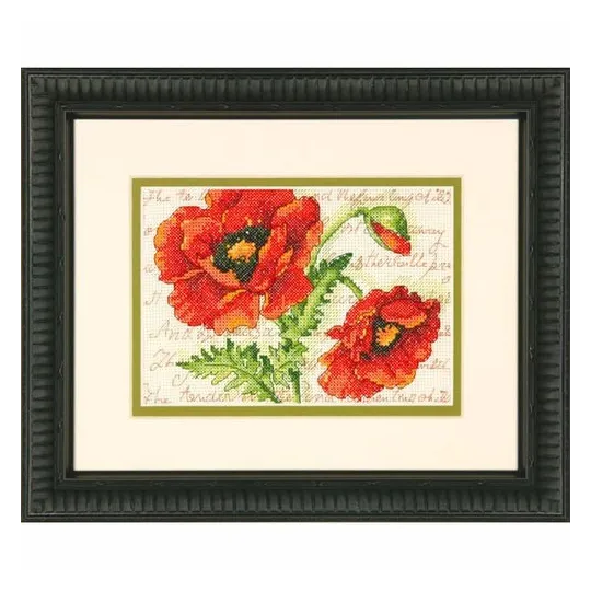 Paire de coquelicots D70-65116