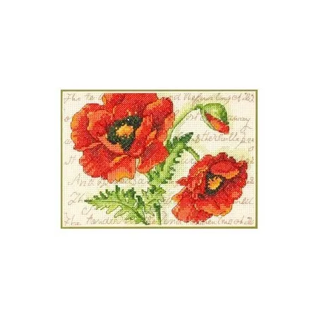 Paire de coquelicots D70-65116