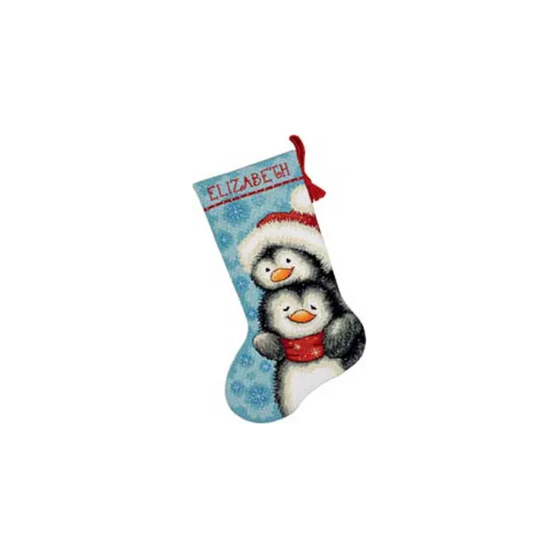 Chaussette Pingouins câlins D71-09144
