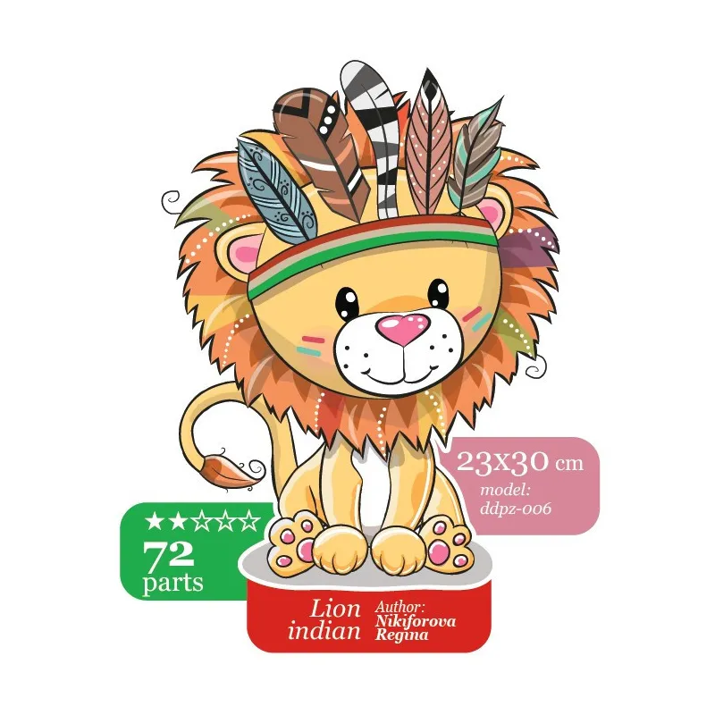 Petit lion indien DDPZ-006