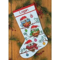 Chaussettes de Noël Holiday Hooties D70-08951