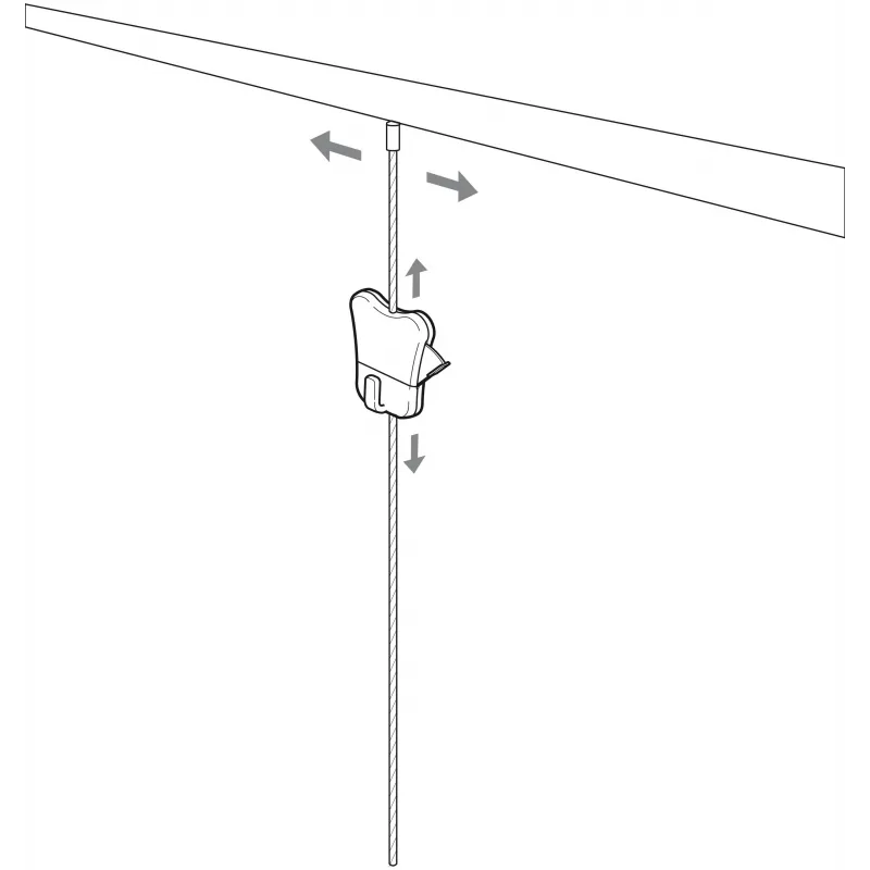Crochet de suspension 15kg HA30501