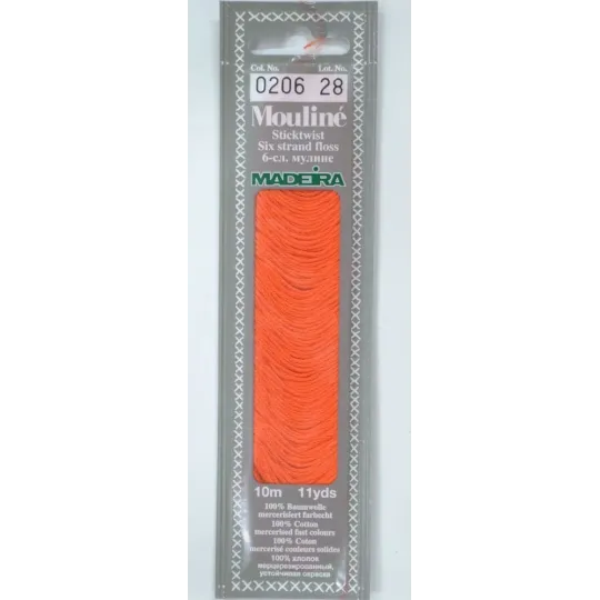 Fils de coton mouliné 10m M017/0206