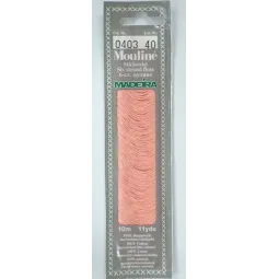 Medvilniniai siuvinėjimo siūlai, 10m M017/0403