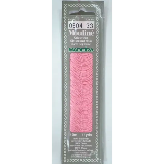 fils de coton mouliné 10m M017/0504