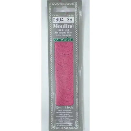Medvilniniai siūlai-muline 10m M017/0604