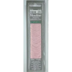 Medvilniniai siuvinėjimo siūlai, 10m M017/0808