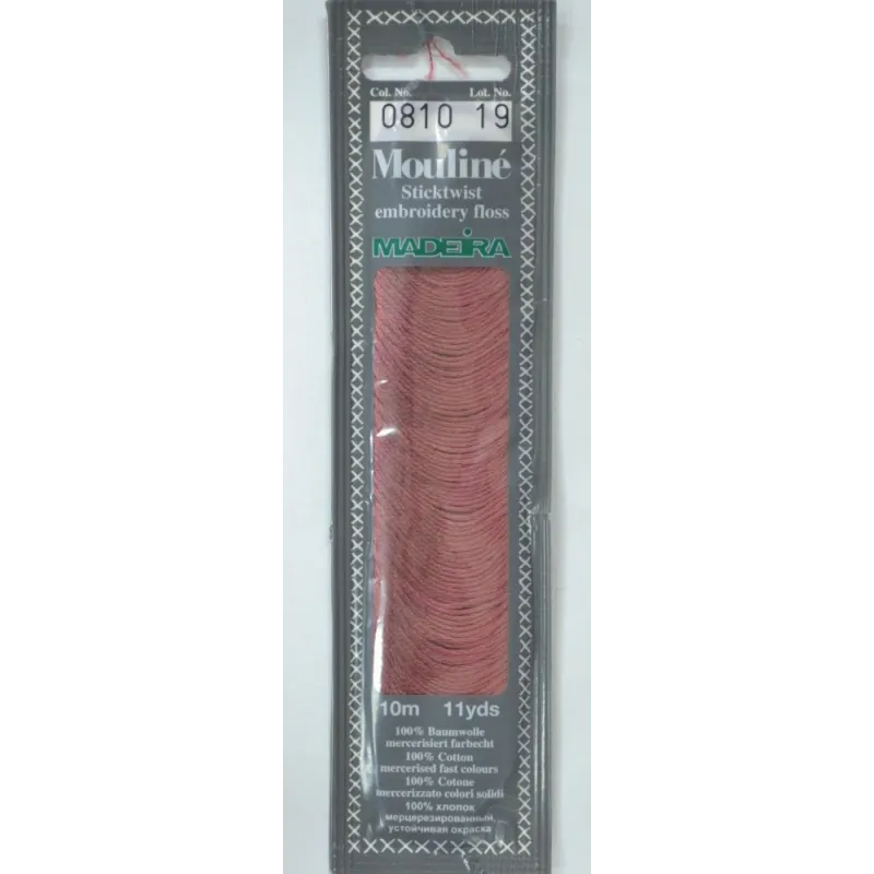 Baumwoll-Mouline-Garn 10m M017/0810
