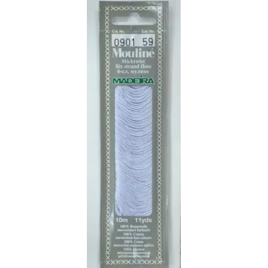 Cotton mouline threads 10m M017/0901