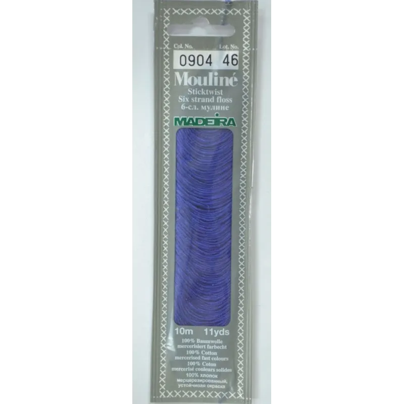 Cotton mouline threads 10m M017/0904