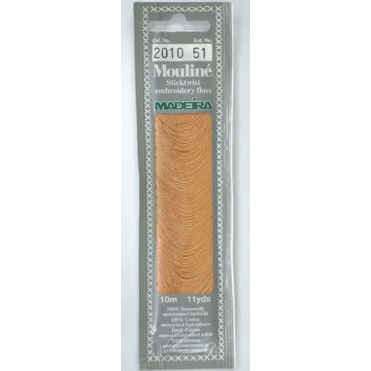 Fils moulinés en coton 10m M017/2010