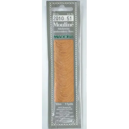 Fils moulinés en coton 10m M017/2010