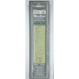 Medvilniniai siuvinėjimo siūlai, 10m M017/1511