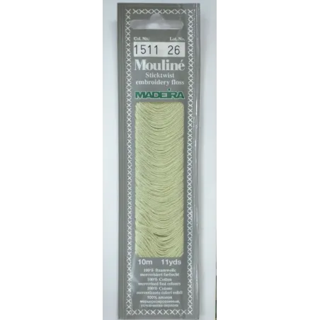 Cotton mouline threads 10m M017/1511