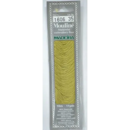 Medvilniniai siuvinėjimo siūlai, 10m M017/1606