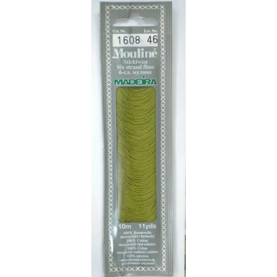 Cotton mouline threads 10m M017/1608