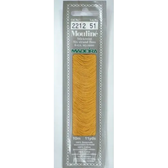 Cotton mouline threads 10m M017/2212
