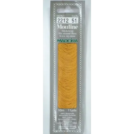 Cotton mouline threads 10m M017/2212