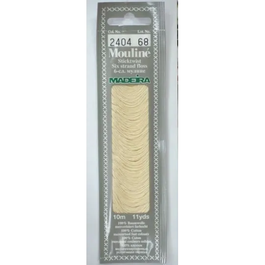 Medvilniniai siuvinėjimo siūlai, 10m M017/2404