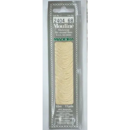 Medvilniniai siuvinėjimo siūlai, 10m M017/2404