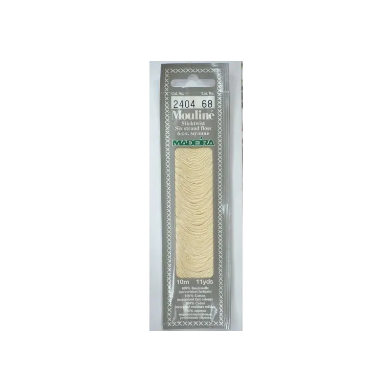 Medvilniniai siuvinėjimo siūlai, 10m M017/2404