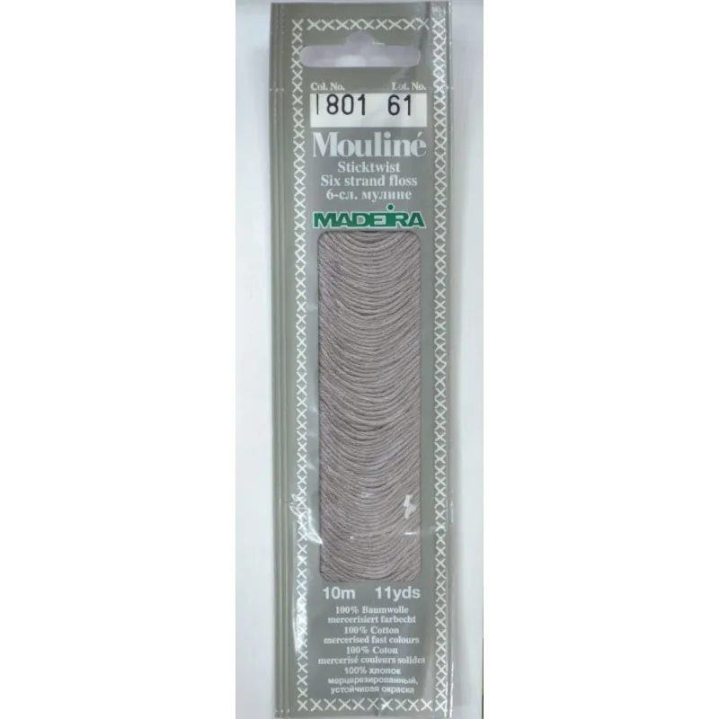 Baumwoll-Mouline-Garn 10m M017/1801