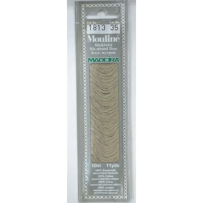Cotton mouline threads 10m M017/1813