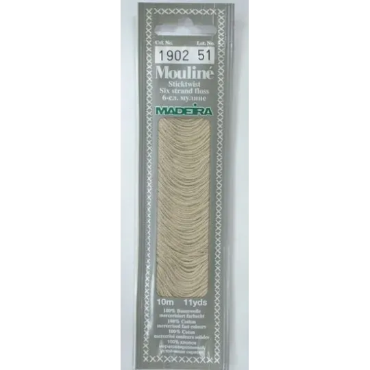 Cotton mouline threads 10m M017/1902