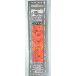 Medvilniniai siuvinėjimo siūlai, 10m M017/2406