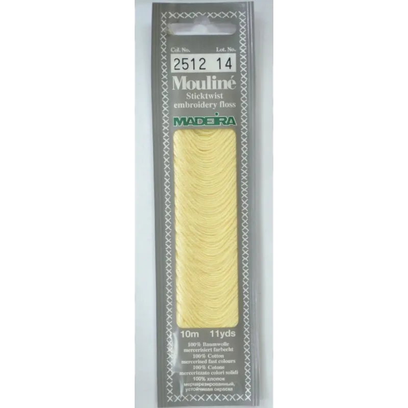 Cotton mouline threads 10m M017/2512