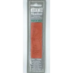 Medvilniniai siuvinėjimo siūlai, 10m M017/0313