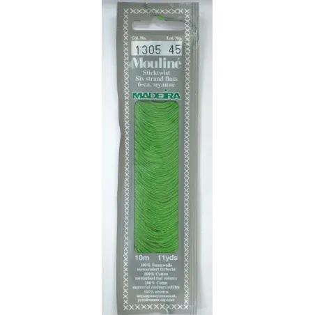 Medvilniniai siuvinėjimo siūlai, 10m M017/1305