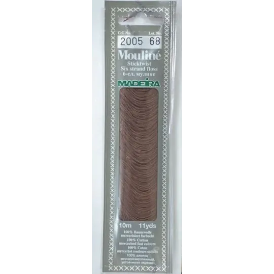 Fils moulinés de coton 10m M017/2005