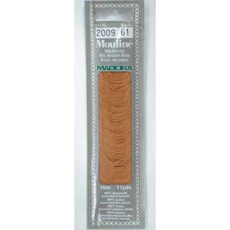 Medvilniniai siuvinėjimo siūlai, 10m M017/2009